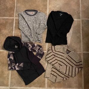 Long sleeve warm boy shirts